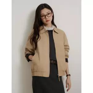 [백화점정품] 빈폴 BEANPOLE LADIES 해링턴 점퍼 - 베이지 BF6839E02A YBB713
