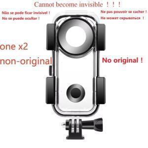 Insta360 ONE X2/X3 용 40M 방수 케이스 수중 보호 상자 다이빙 쉘 보호 프레임 360 파노라마 카메라 액세