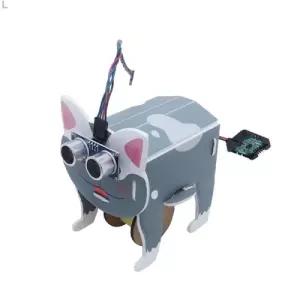 강아지 손따르미 코딩 과학 실험 1인 필수키트 비포함/로봇/생일/케이크/우쿨렐레/자석/만들기/키트/전자