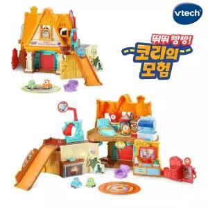더블희 어린이집장난감 브이텍 뛰뛰빵빵 코리의 모험 홈스테이 플레이 세트 (V529100)