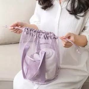 신상오픈런 신상오픈런 가넬리 비치 메쉬 복조리 네트백 포인트