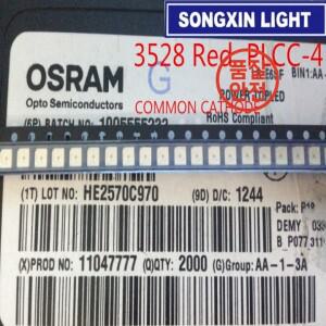 5PCS LSE6SF-V2BA-1-1 LS 3528 빨간색 PLCC-4 일반 음극 슈퍼 밝은 LED 미등 SMD 새로운 원본