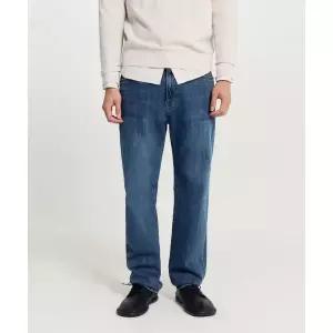BEANPOLE MEN Essential 스탠다드핏 데님 팬츠 네이비 BC6121E71R 1211202