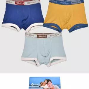동화 레이온 스판 남아동 드로즈 3매입팬티 사각 아팬티 아사각