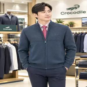 [크로커다일남성]그라데이션 풀집업 가디건 CDAAAKJ33723403_SH