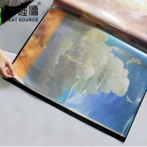 Makeasy A2 프리젠테이션 가방 리필러 바인더 폴더용 폴리 펀치 포켓 6 홀 가방W443xH609mm(17.45 x 24.98