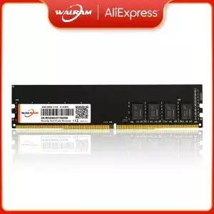 WALRAM 데스크탑 PC 메모리 RAM 메모리아 모듈 DDR3 1600Mhz 133hz 6400 4GB 인텔 AMD용
