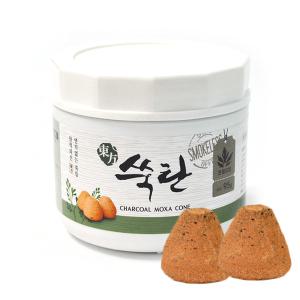 국산 동방쑥탄 1통95g 무연뜸 뜸 뜸쑥 쑥봉 왕쑥봉