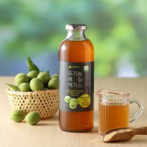 초록원 유기농 매실 액기스 발효액 액상차 매실진액 청매실 원액 660g [10개입]