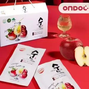 [온도씨] 하루한포 통째로 영주 사과즙 4box (100mlx120포)