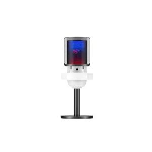 HAVIT 하빗 GK50 RGB 게이밍 마이크 화이트