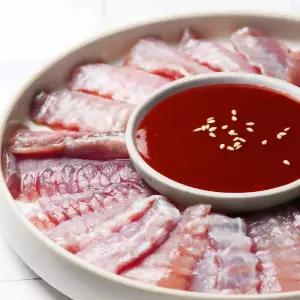 목포 저온숙성 국내산 홍어 500g (중간숙성)