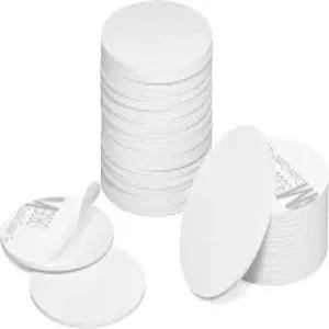 타임스키 10pcs NFC 태그 NTAG215 스티커 - 프로그래밍 가능한 명함 및 TagMo와 호환 접착식 뒷면 포함