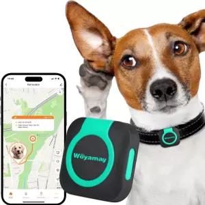 개와 고양이를 위한 Woyamay GPS 트래커 모니터와 울타리가 있는 미니 및 방수 애완동물 모든