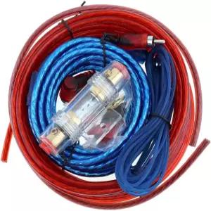 Etopar 차량 증폭기 배선 키트 오디오 서브우퍼 AMP RCA 전원 케이블 AGU FUSE 14 게이지 GA AWG 와이어