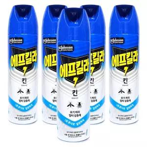 에프킬라 킨 500ml x 5개 모기약 살충제 킬라 모기 파리 벌레 약 퇴치 기피
