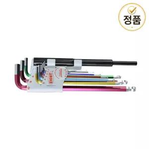 컬러볼렌치세트 에이트 TLC-S9NP 1.5-10MM 9P 육각렌치