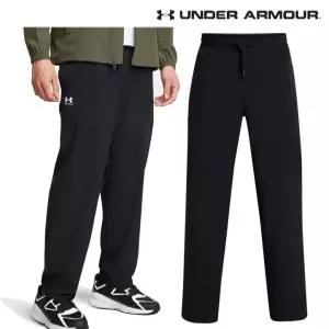 언더아머 UNDER ARMOUR 남성 UA 트레이닝 스포츠 우븐 일자 팬츠 긴바지 블랙 1386556