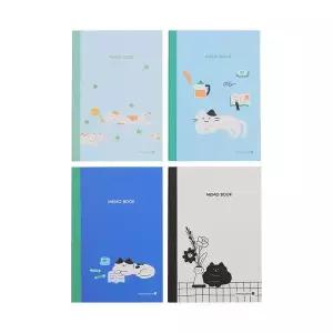 고양이 캐릭터 수첩 포켓수첩모냥이 디자인 데일리 메모장 휴대용
