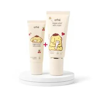 [폼폼푸린 콜라보/말랑이35ml 증정] 아떼 무기자차 선크림 50ml 기획/단품