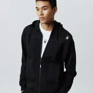 스파이더 베이직 셋업 후드 집업 SPIFCNFT302UBLK 3858871