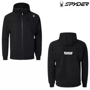 스파이더 남녀공용 베이직 셋업 후드 집업 블랙 SPIFCNFT302UBLK SPIFCNFT302UBLKJS 585498