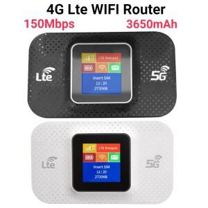 4G LTE 와이파이 라우터 심 카드 슬롯 무선 휴대용 미니 야외 핫스팟 모바일 포켓 차량용