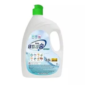미으 섬유 아쿠아블루향 2.5L 2개 악취제거 대용량