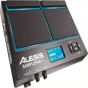 Alesis 패드 4 전기 드럼 4개의 벨로시티 감응 25개의 사운드 SD/SDHC 카드 슬롯 라이브 공연용