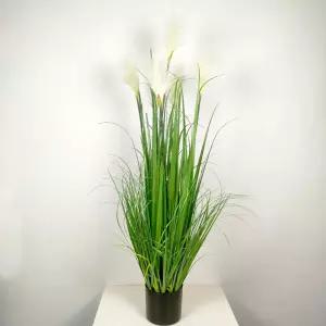 가든 팜파스그라스 갈대 조화(화이트) (120cm)