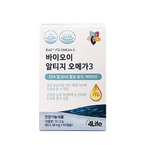 포라이프 바이오이 알티지 오메가3 (60캡슐)