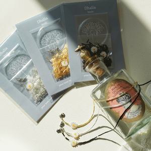 스틱 비즈 마스크스트랩 만들기 DIY 세트 [Dahlia 진주 자개 마스크 목걸이 줄 끈 걸이 고리 셀프 제작]
