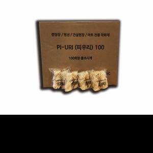 불쏘시개 착화제 피우리100 장작 숯 벽난로 캠핑용 친환경