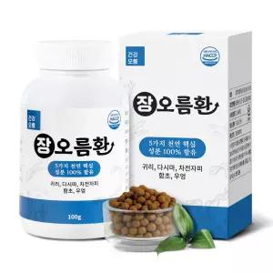 건강오름 장오름환 1달분 5가지 핵심 성분만 담은 건강환 귀리 다시마 차전자피 함초 우엉