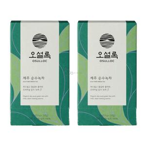 오설록 순수 녹차 어린찻잎 제주산 20티백 x 2개