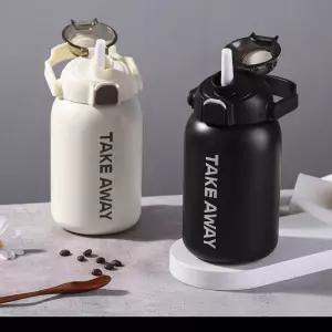 대용량 빨대 원터치 텀블러 850ml