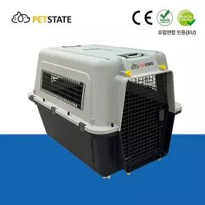 [하프클럽/친절한도그씨]국민켄넬 550 애견 이동장 듀얼락+ 바퀴 +식기+배변판