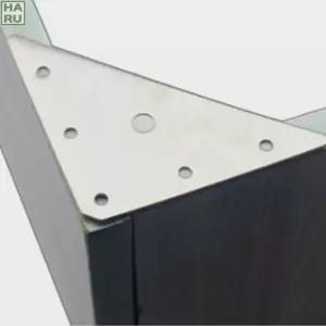 다용도 가구 모서리 고정 평철 삼각 스텐평철 가구연결 브라켓 꺽쇠 튼튼한