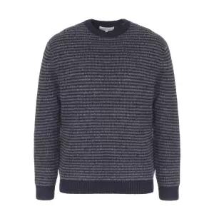[롯데백화점]킨록 24 FW 남성니트 데일리룩 네이비 풀오버 라운드 니트 IIW02 DK4465