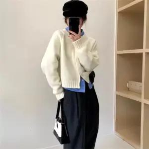 오너클랜 MU양방향지퍼니트가디건 집업가디건 루즈핏 가을 점퍼 얇은가디건 아우터 가을옷 이너