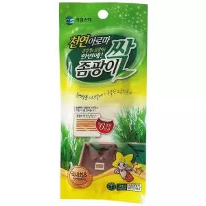 좀팡이싹 서랍장용 천연아로마 3P 방충제 시트로넬라 아로마성분 좀약 해충기피제 다용도 탈취제 의류 옷장 신발장 주방 베란다 화장실