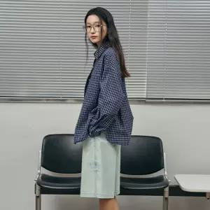 [롯데백화점]랩 박시 체크셔츠(AR1WB360)