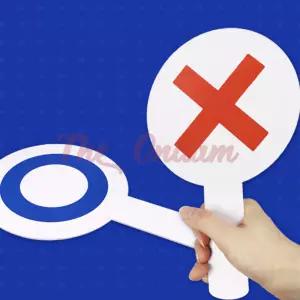 더 온담 OX팻말 여행용 가정용 휴대용