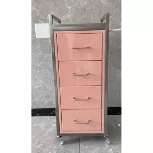 이동식미용실츄레이 미용트레이 스텐 염색 카트