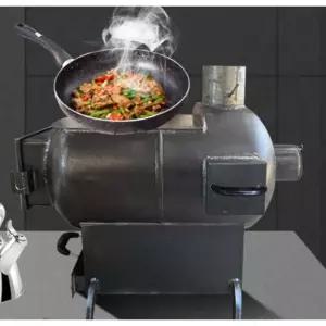 엔빌 펠렛난로 장작 무설치 농막 탱크 펠릿 화로 쿠킹