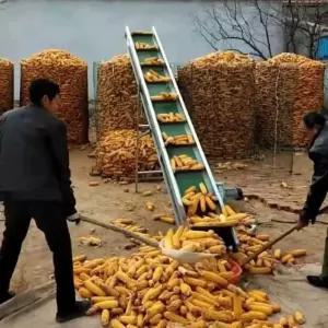 전동 컨베이어벨트 상하차 자동 콘베어 기계 운반