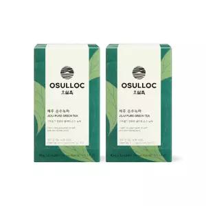 오설록 제주 순수 녹차 티백, 20입, 2개