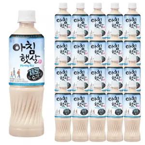 웅진 아침햇살 제로슈가 500ml 20개