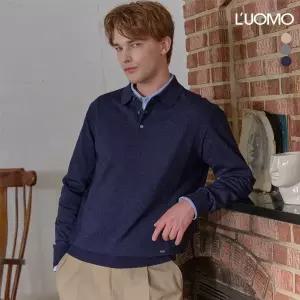 [워모] 25FW 남성 링클프리 카라 니트_3 Colors