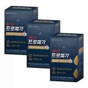 [삼립]종근당건강 프로메가 식물성 알티지 오메가3 듀얼 60캡슐 x 3개